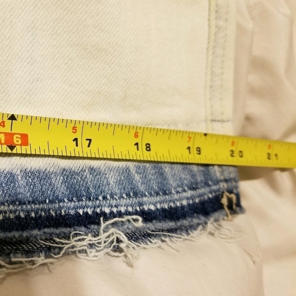 Current Elliott Naval Jean Light Blue Denim Skirt NWT Size 28 - Picture 8 of 8